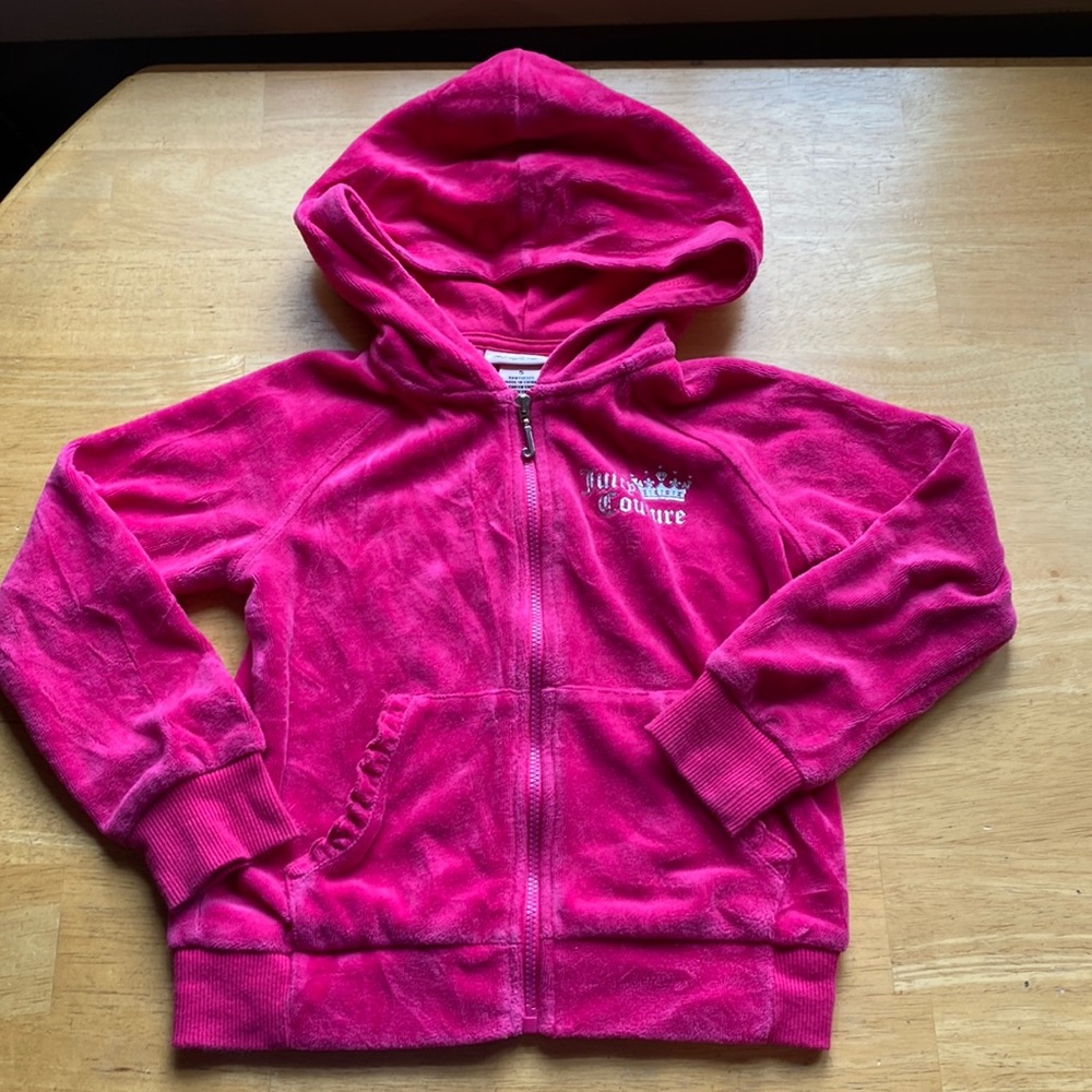 Juicy Couture hoodie size 5, in good condition